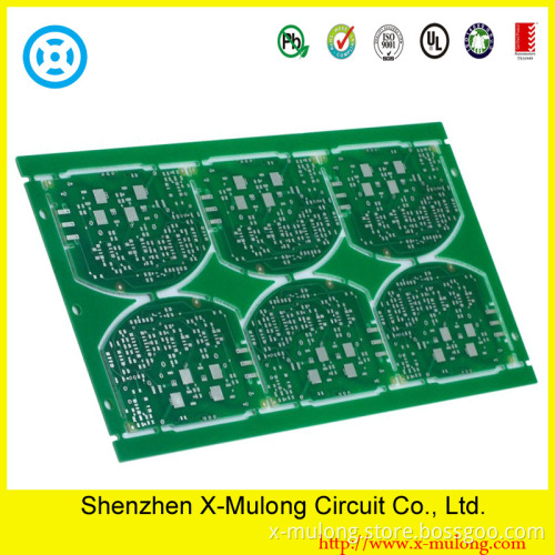2L HASL PCB Green Solder Mask PCB